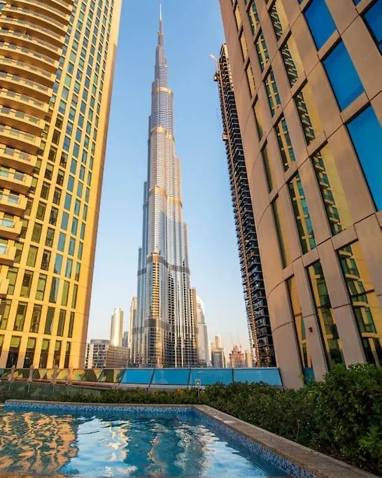 First Class 3Br With Full Burj Khalifa And Fountain View Dubai 0*,