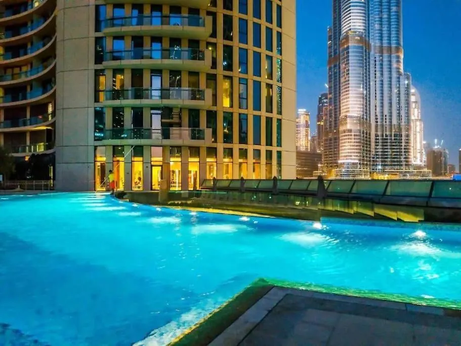 Apartment First Class 3Br With Full Burj Khalifa And Fountain View Dubai